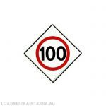 Metal Long Speed limiter Signage