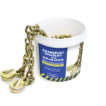 G70 Chain 8mm x 9mtr With Grab Hooks LC:3800kg