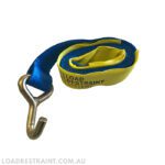 Heavy Duty Car Carrying Replacement Strap 50mm x 3.5mtr With Single J Hook