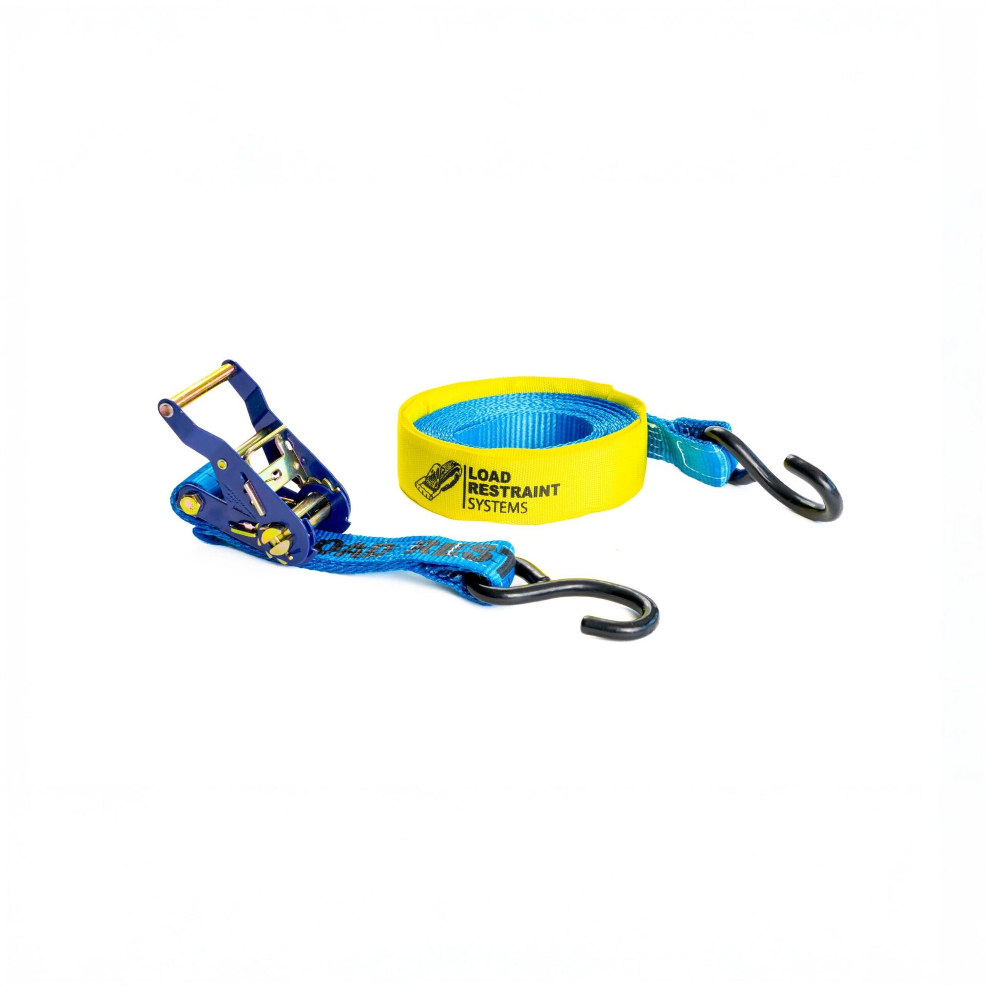Ratchet Tie Down 35mm x 6mtr LC 750kg With S Hooks