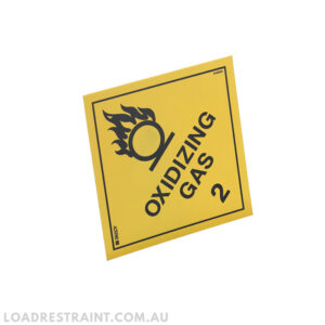 Label - Oxidizing Gas 2 250mm
