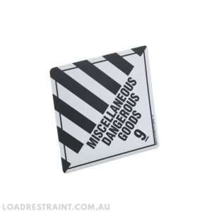 Label - Miscellaneous Dangerous Goods 9 - 250mm